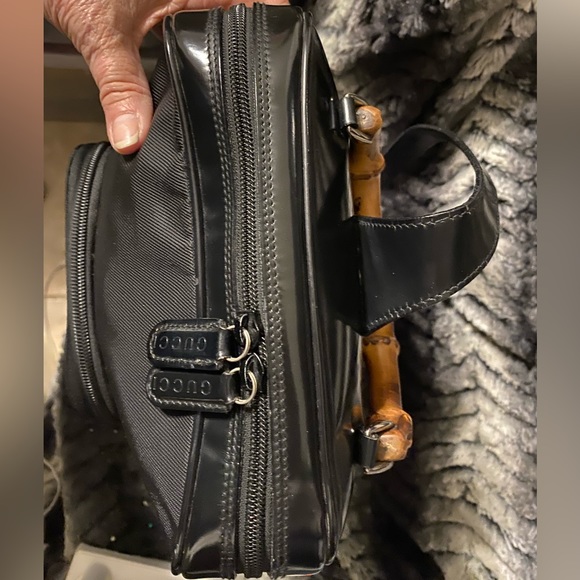 Gucci Vintage Bamboo Sling Backpack/Shoulder Bag Unisex - Picture 11 of 16